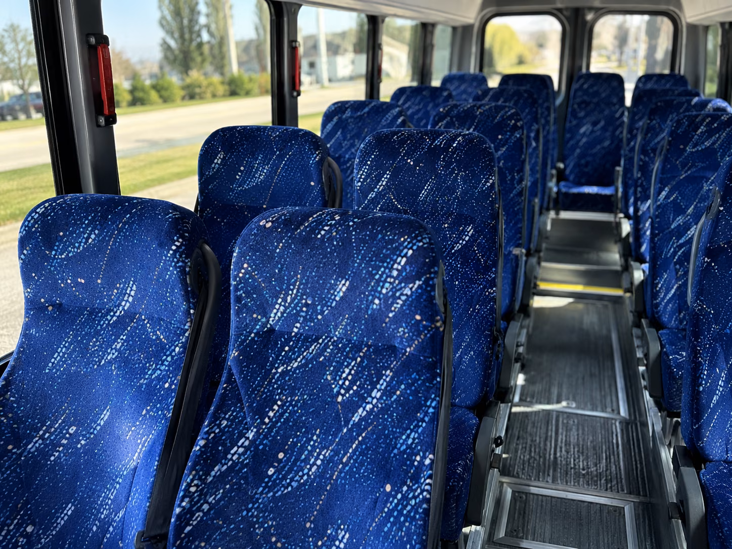 20 passenger minibus interior
