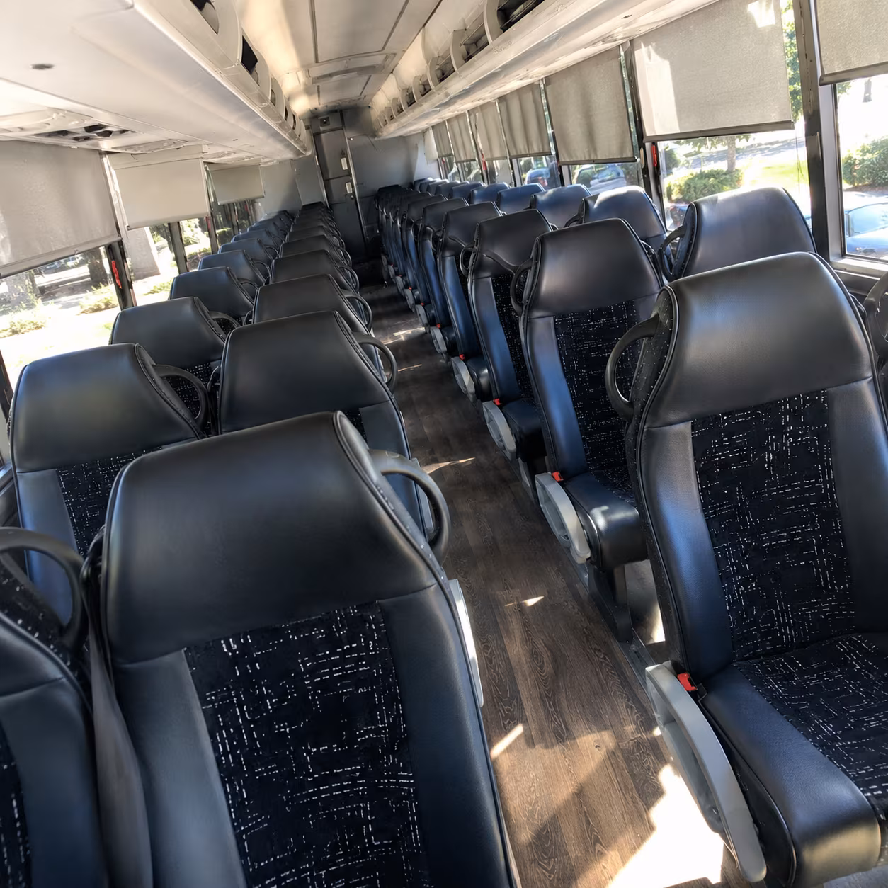 fullerton charter bus rental inside