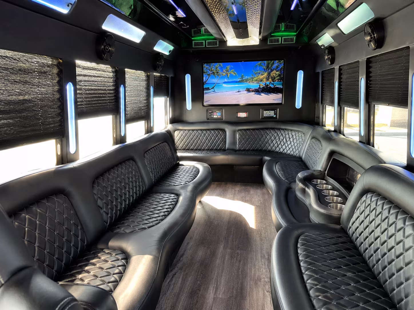 fullerton sporting event party bus rental