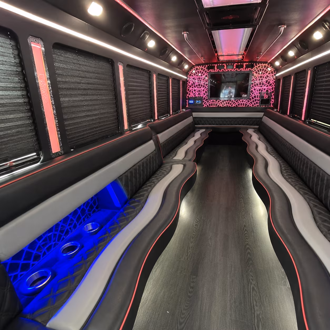 fullerton wedding party bus rental