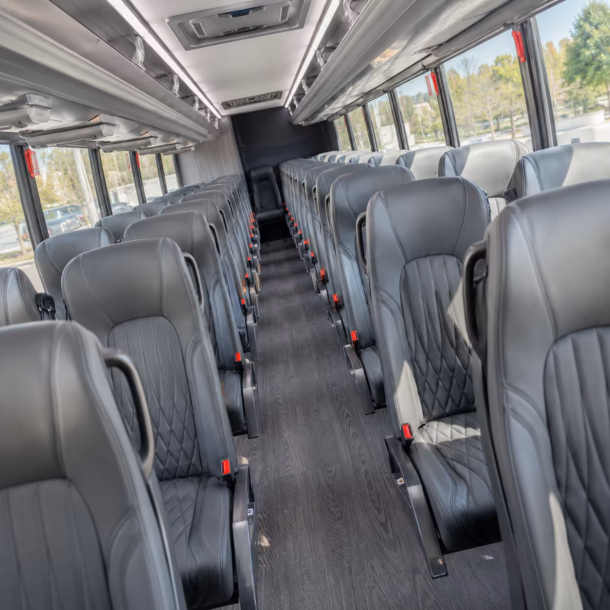 fullerton wedding transportation onboard seating